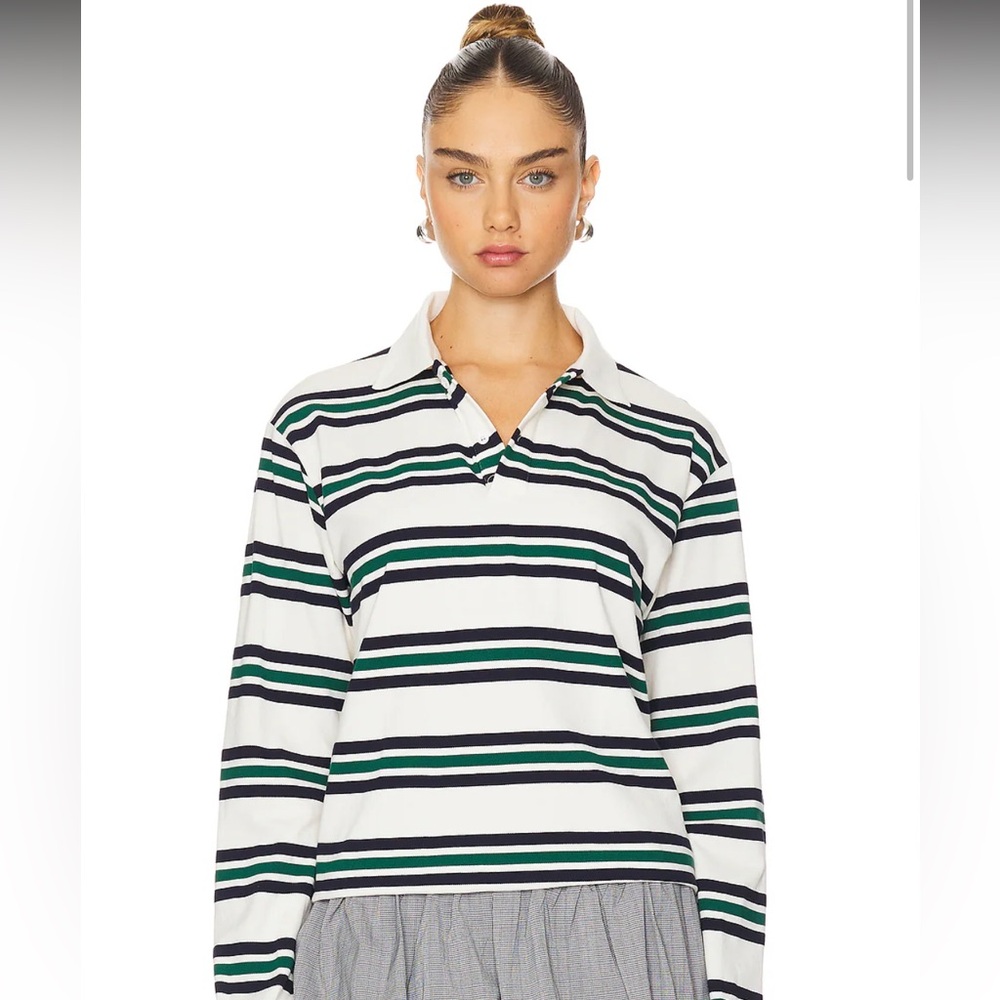REVOLVE Striped Long Sleeve Polo